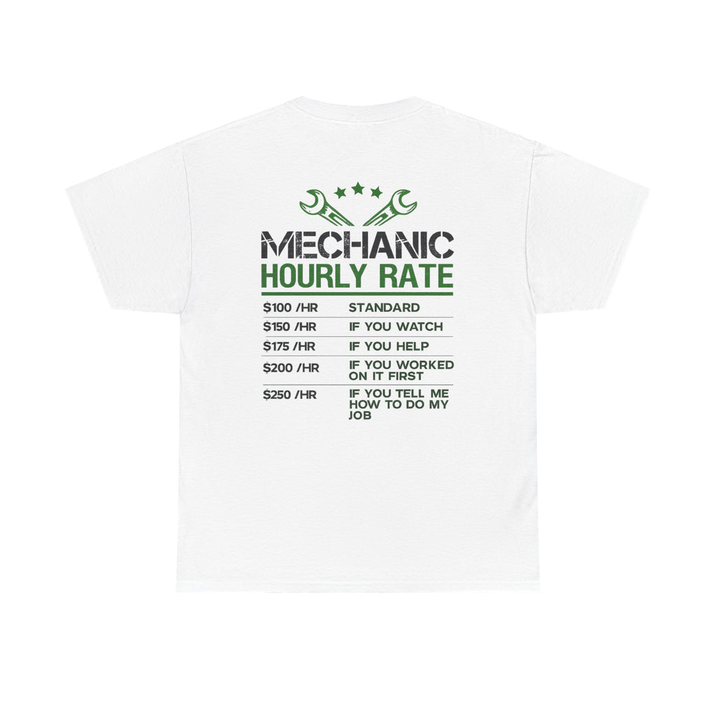 Mechanic Hourly Rate T-Shirt