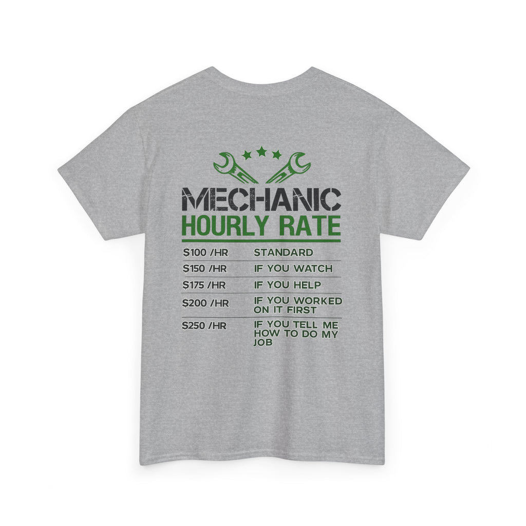 Mechanic Hourly Rate T-Shirt