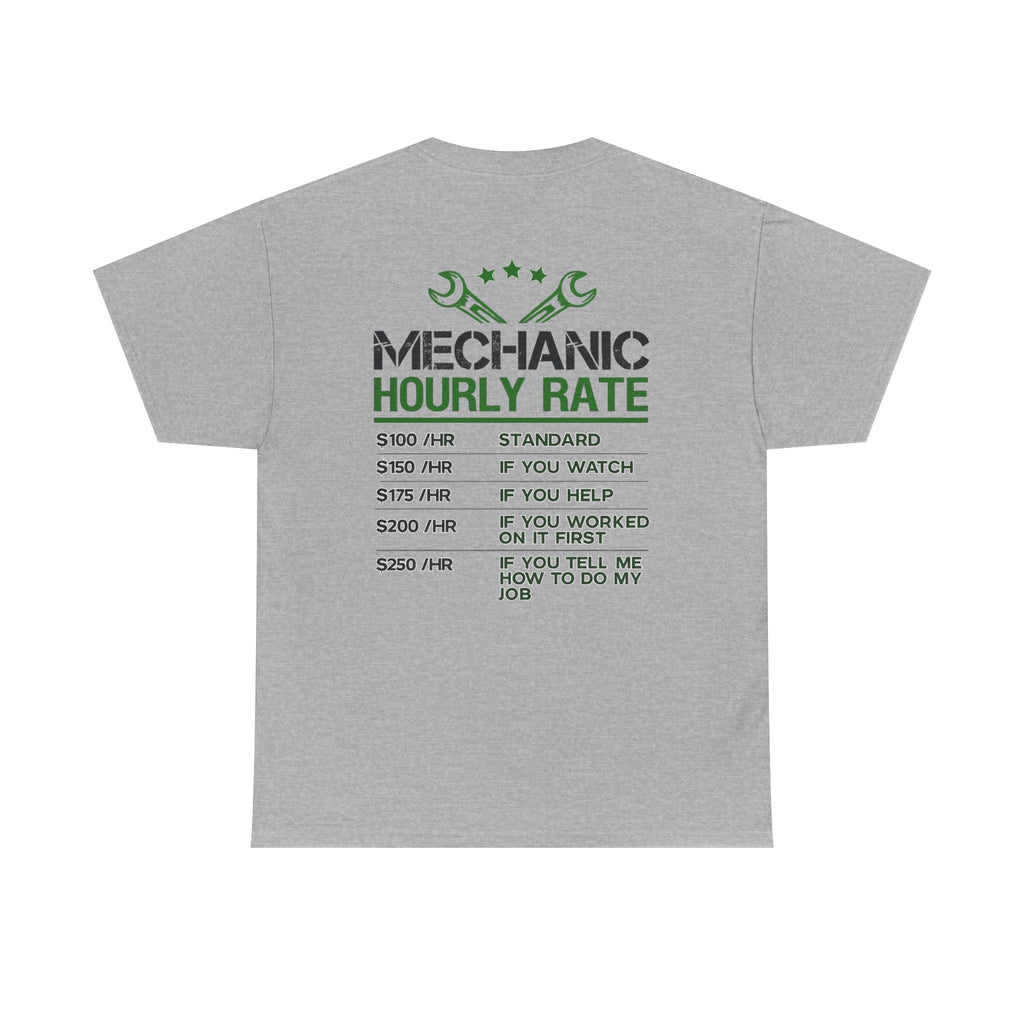Mechanic Hourly Rate T-Shirt